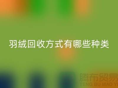 羽绒星空手机入口方式有哪些种类？鸭绒专业星空手机入口流程详解-上海腾布贸易
