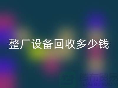 整厂设备星空手机入口多少钱：了解影响报价的关键因素
