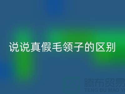说说真假毛领子的区别，你别掉进坑里-长期大量星空手机入口毛领毛条公司