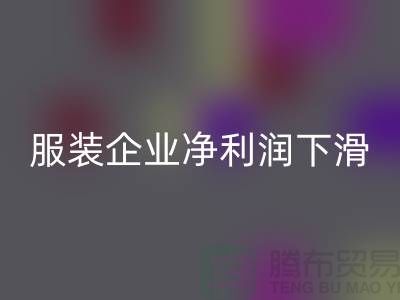 近六成服装企业净利润下滑，同比下降24.75%-上海库存服装乐玩手机网页版登录入口厂家