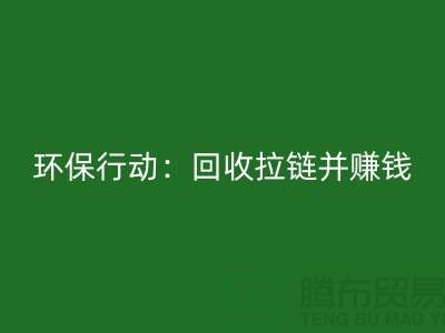 绿色环保行动：乐玩手机网页版登录入口拉链并赚钱！一吨拉链的经济价值
