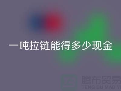 环保新时尚：乐玩手机网页版登录入口拉链并赚钱！一吨拉链能得多少现金？