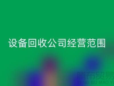 二手设备乐玩手机网页版登录入口有限公司的经营范围有哪些