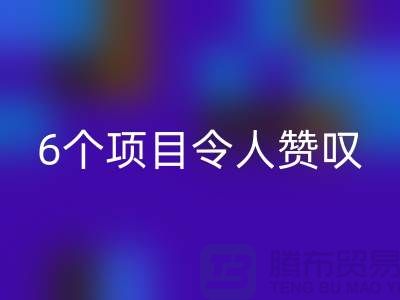 杭州库存处理布乐玩手机网页版登录入口：挑战创意极限，6个项目令人赞叹