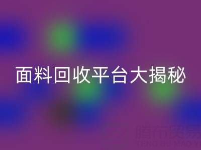 库存服装面料乐玩手机网页版登录入口平台大揭秘：上海腾布贸易公司脱颖而出