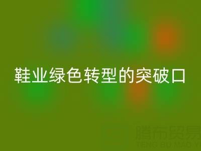 库存鞋材乐玩手机网页版登录入口：鞋业绿色转型的核心突破口