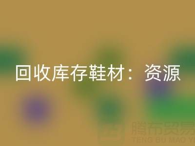乐玩手机网页版登录入口库存鞋材：唤醒闲置资源，共创绿色未来