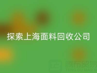 探索上海面料乐玩手机网页版登录入口公司：资源循环新力量